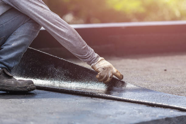 Professional Waterproofing technician working in West Hempstead, NY